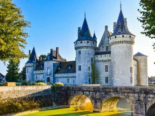 Imagen de castillo en el Valle de Loira, Francia