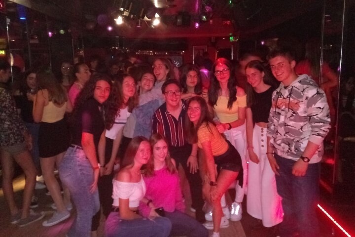 Noche de discoteca