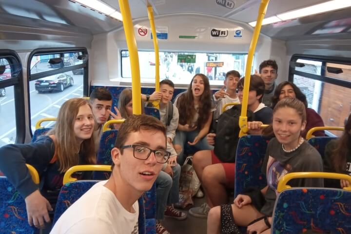 Transporte en bus Dublín 2019