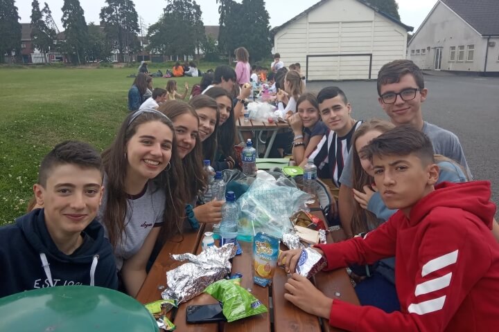Primer día en el campus de La Salle Dublin