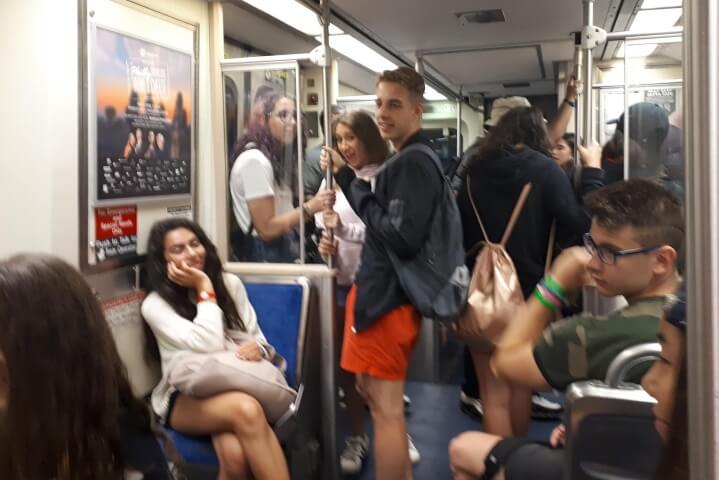 viaje en metro filadelfia 2019