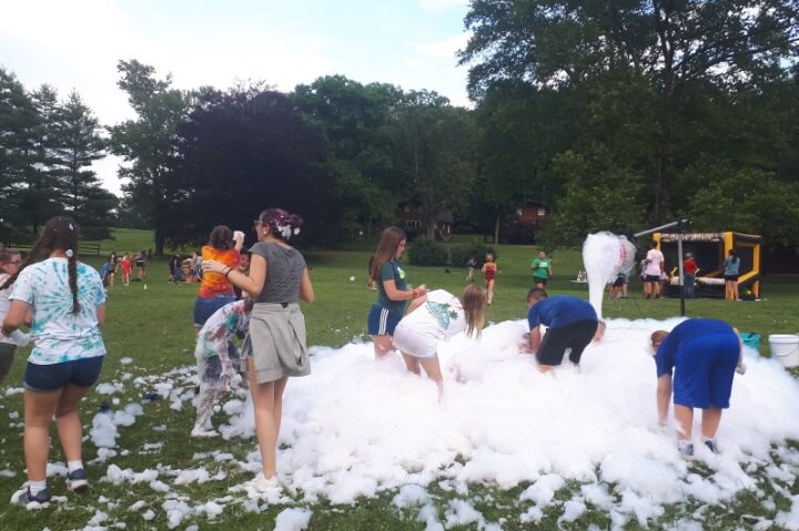 fiesta de la espuma en pensilvania