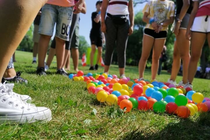 Juegos en el campamento de Toronto