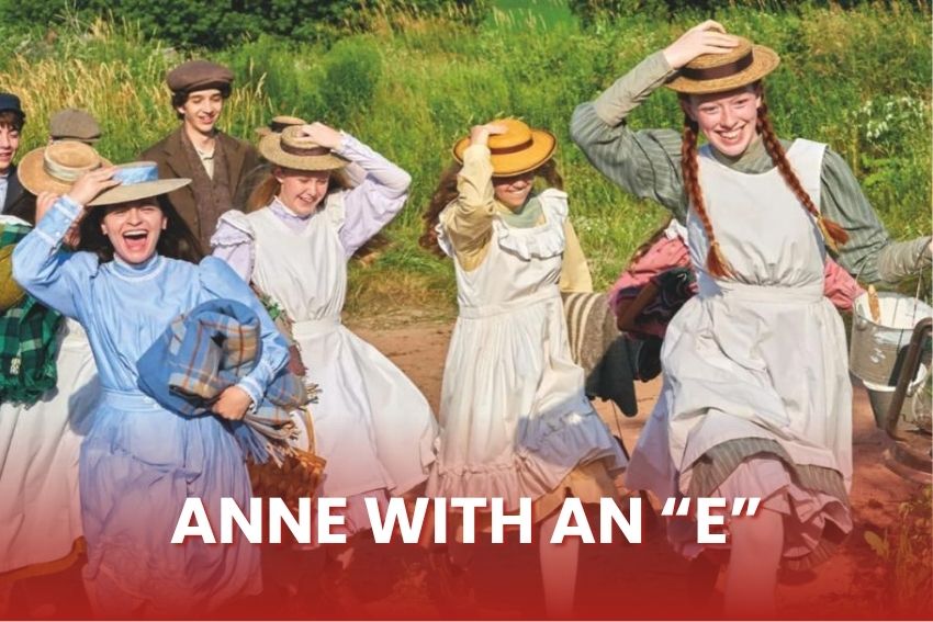 fotograma de la serie "Anne with an E"