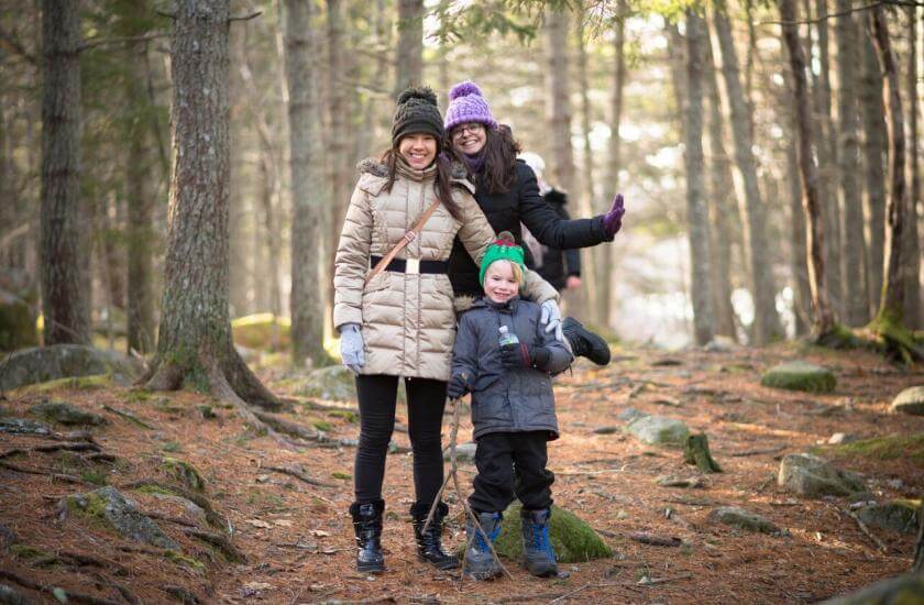 Familia de acogida de estudiante internacional en Nueva Escocia
