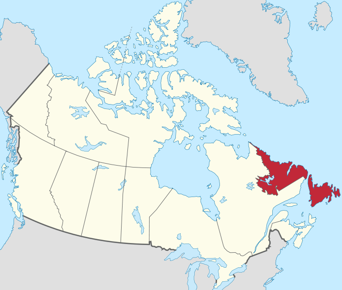 Mapa indicando la ubicación de Ontario dentro de las provincias y territorios de Canadá