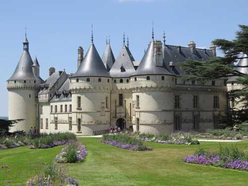 Castillo de Chenonceau en la región de Loira